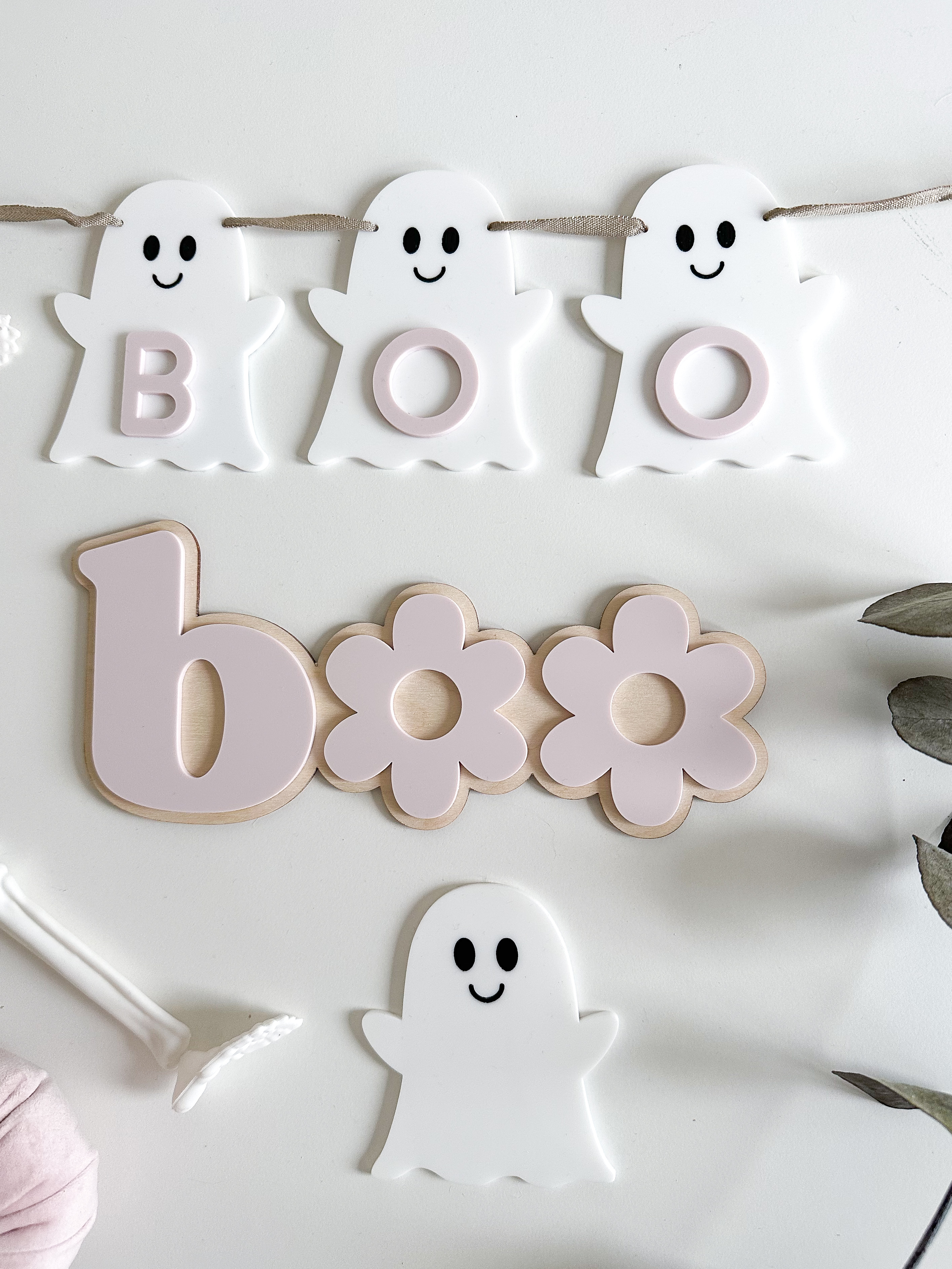 Halloween Daisy Boo Wall Sign image 4