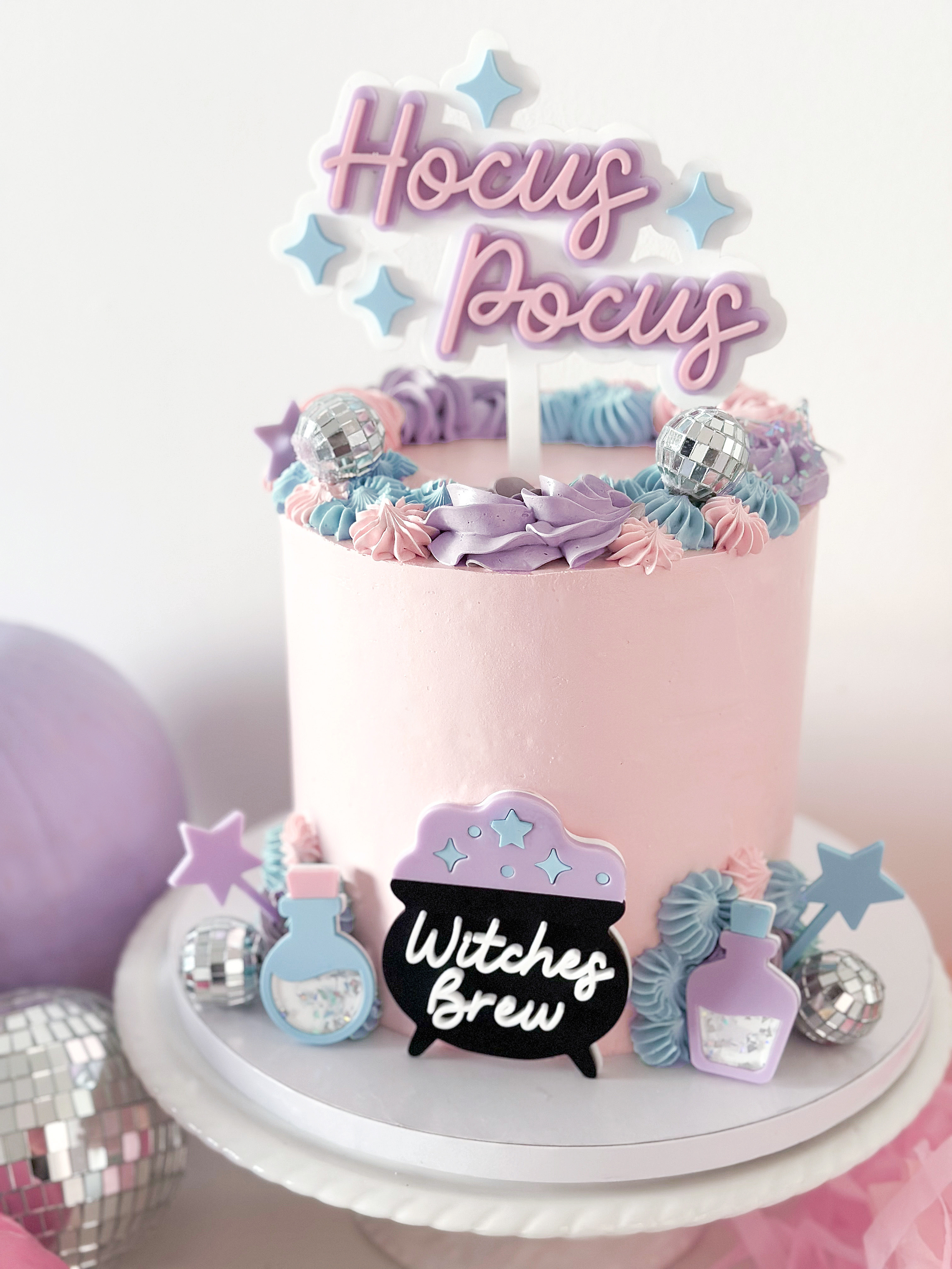 Hocus Pocus cake topper set image 4