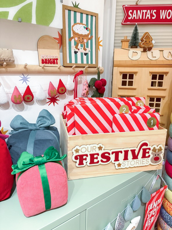 Double Layered Festive Stories Bookshelf Sign image 5