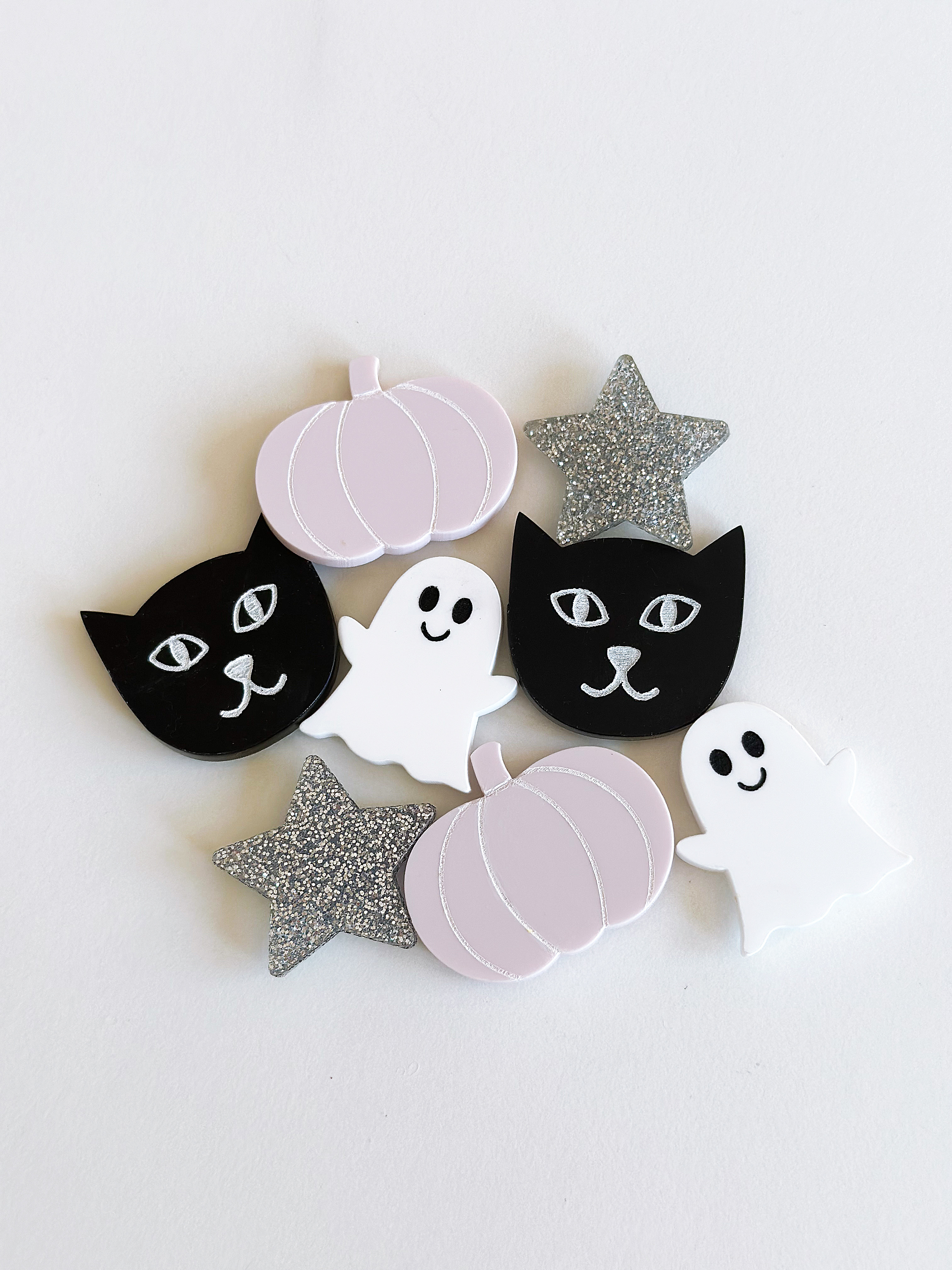 Personalised Halloween Interchangeable Tik Tak Toe/ Knots & Crosses game image 6