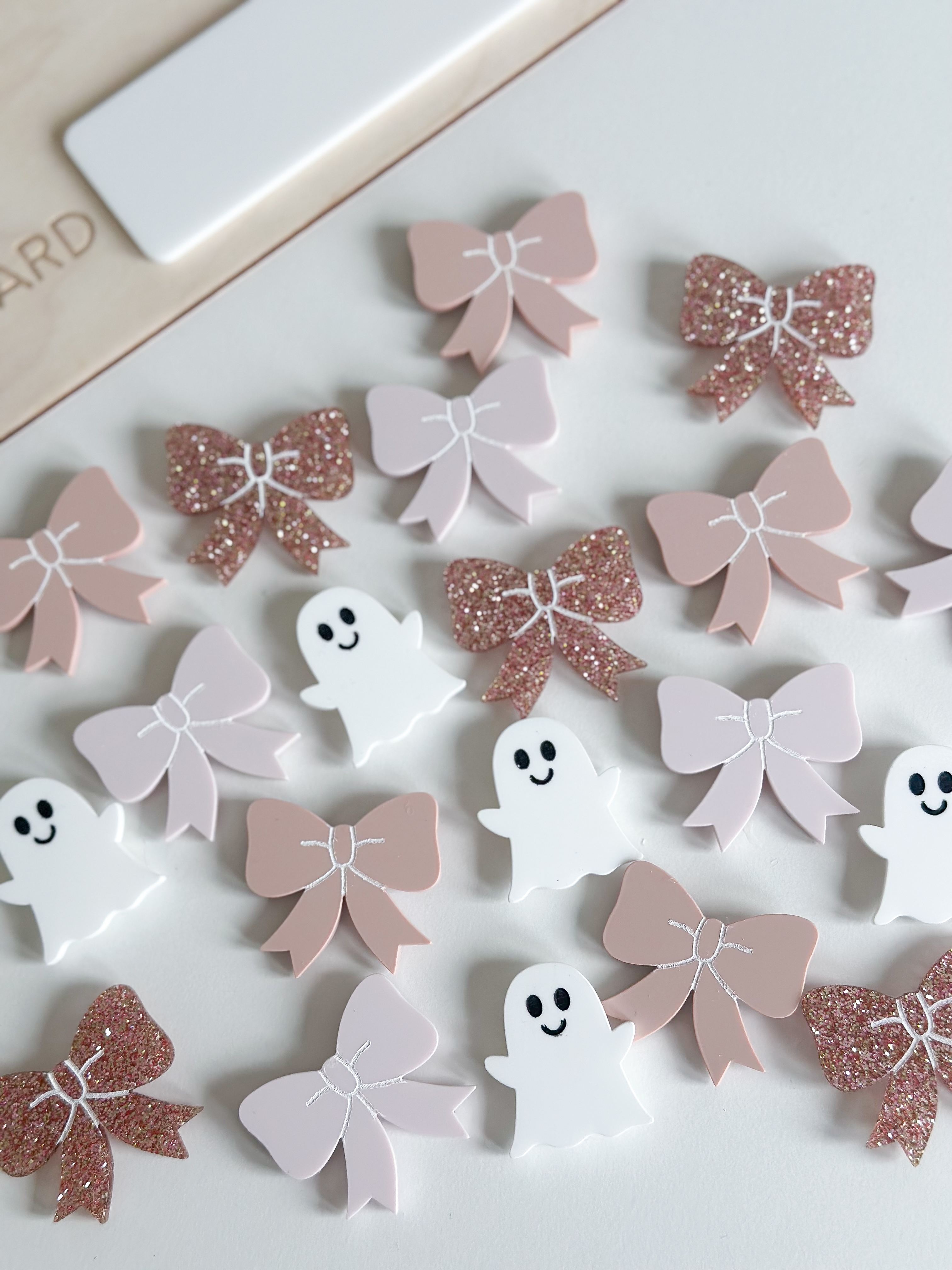 Personalised Halloween Interchangeable Tik Tak Toe/ Knots & Crosses game image 7