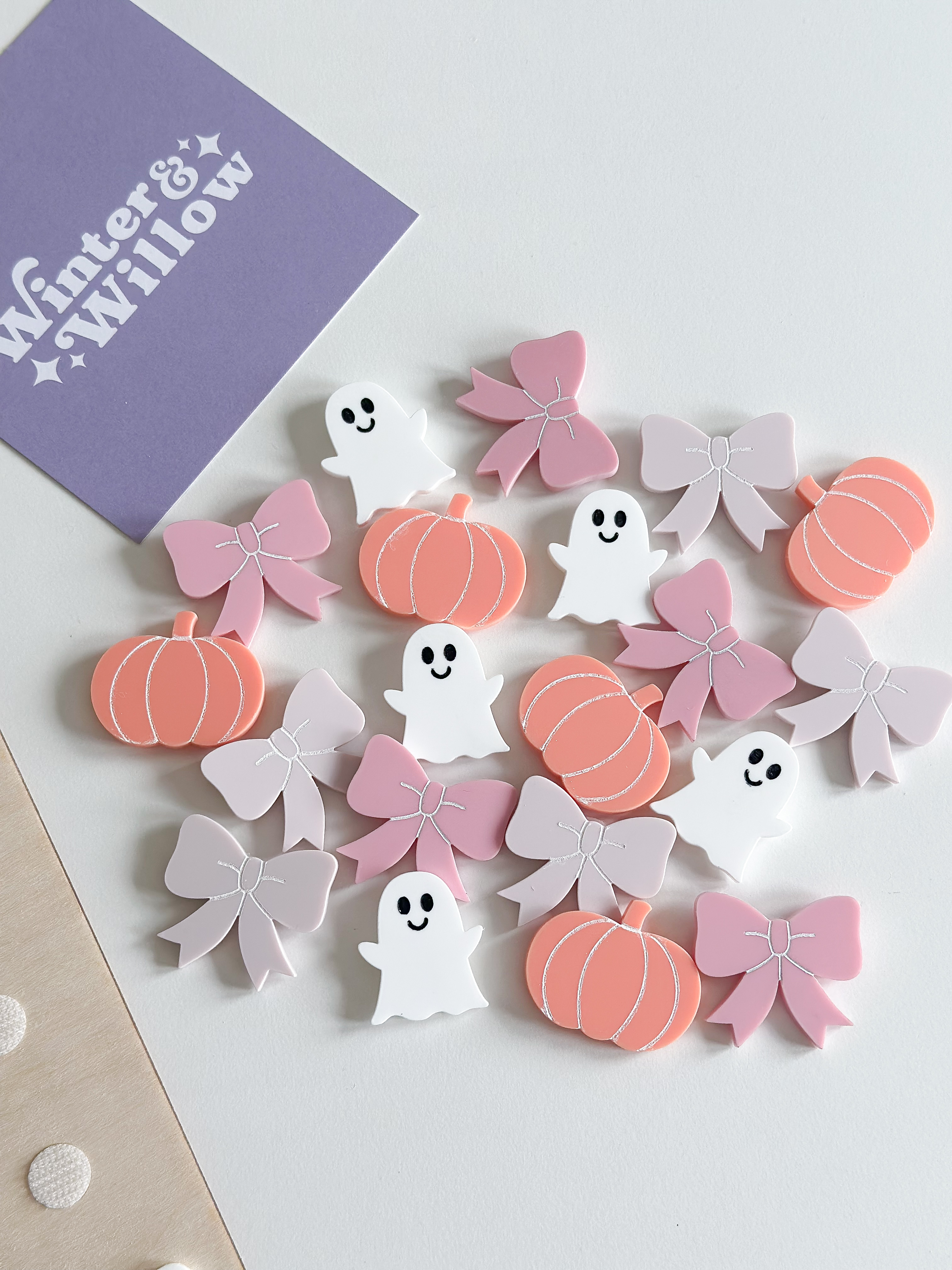 Personalised Halloween Interchangeable Tik Tak Toe/ Knots & Crosses game image 8
