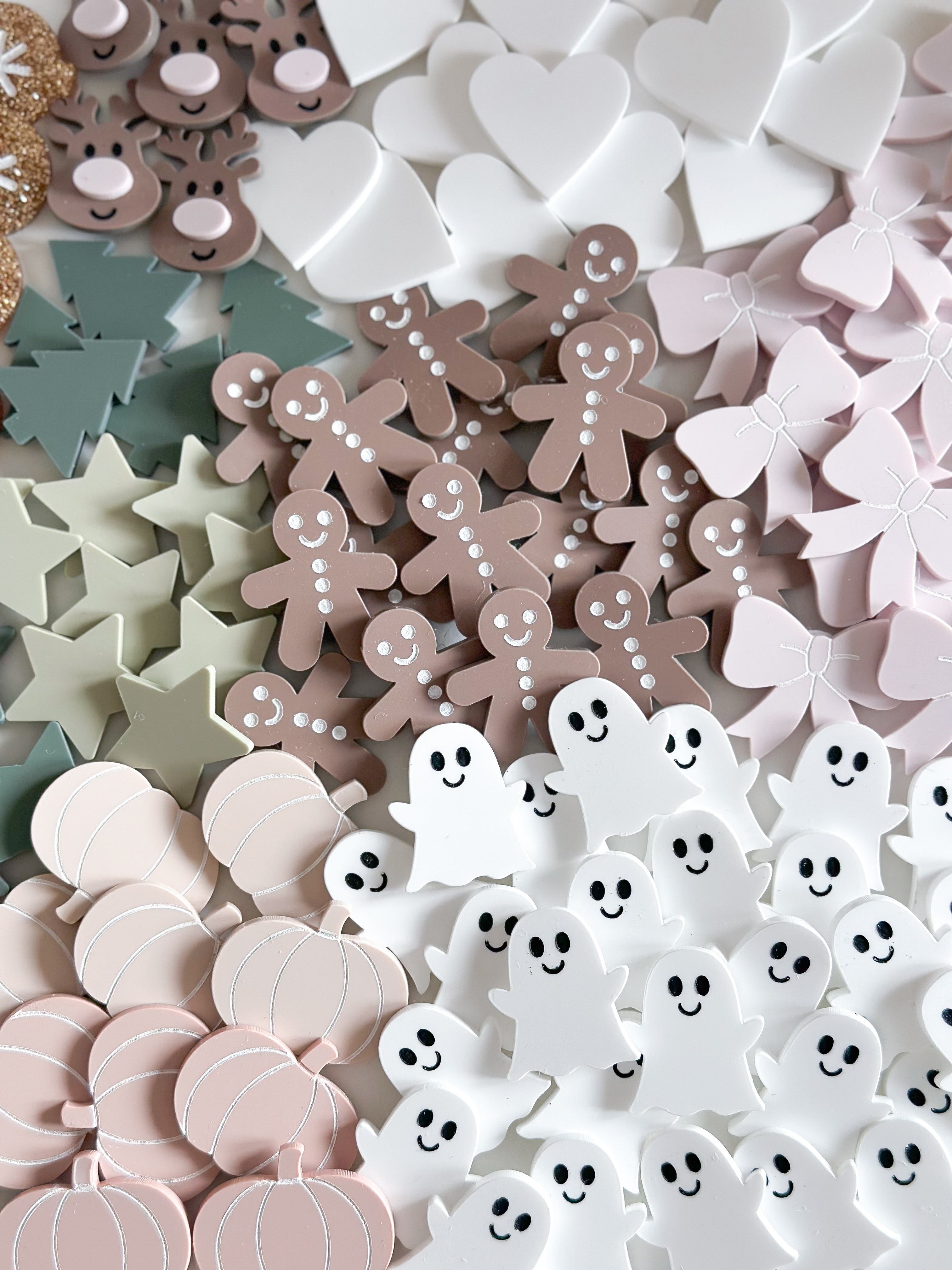 Personalised Halloween Interchangeable Tik Tak Toe/ Knots & Crosses game image 9