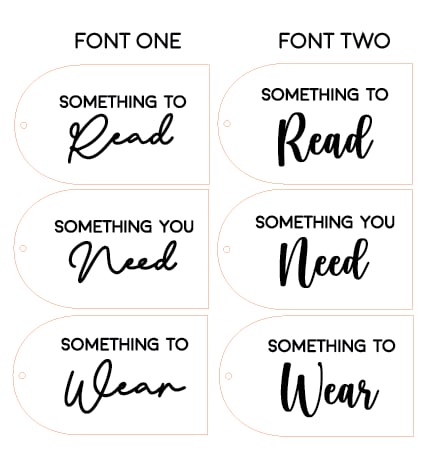 Personalised Mindful Gift Tag Sets image 5