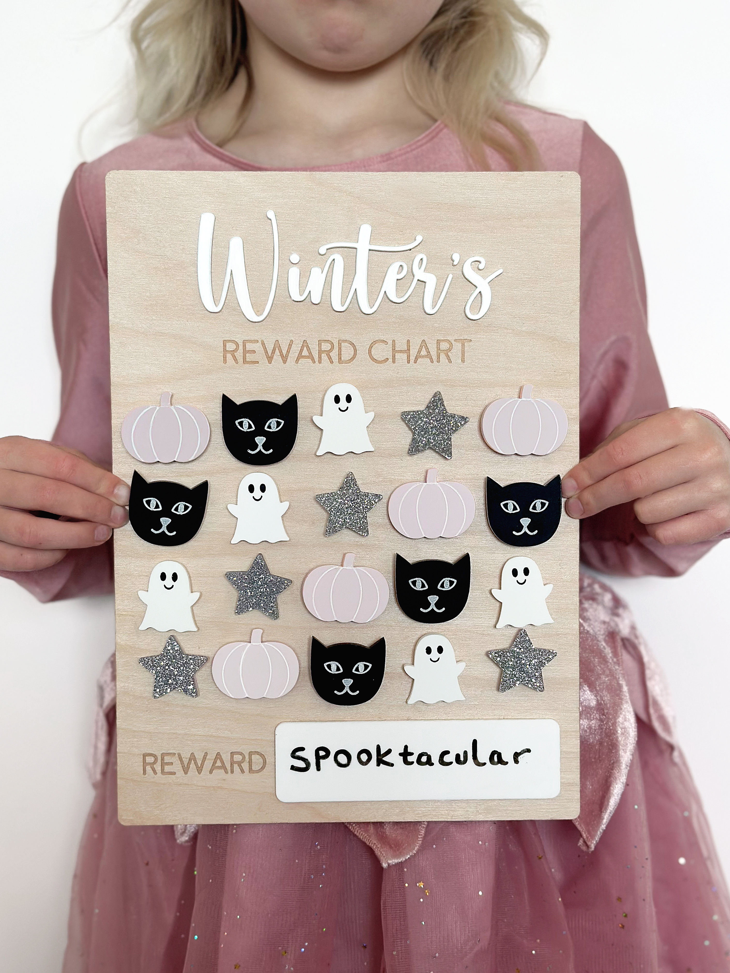 Personalised Interchangeable Halloween Reward Chart image 4