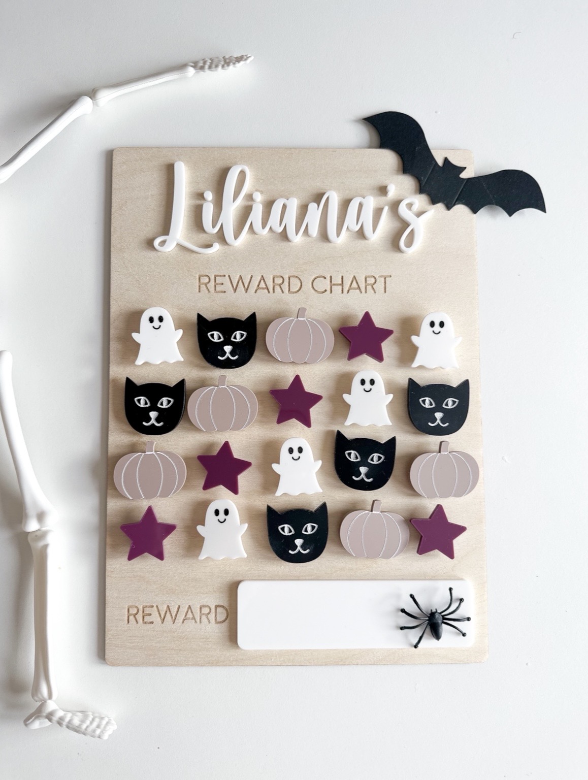 Personalised Interchangeable Halloween Reward Chart image 5