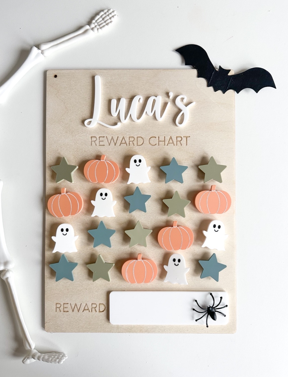 Personalised Interchangeable Halloween Reward Chart image 7