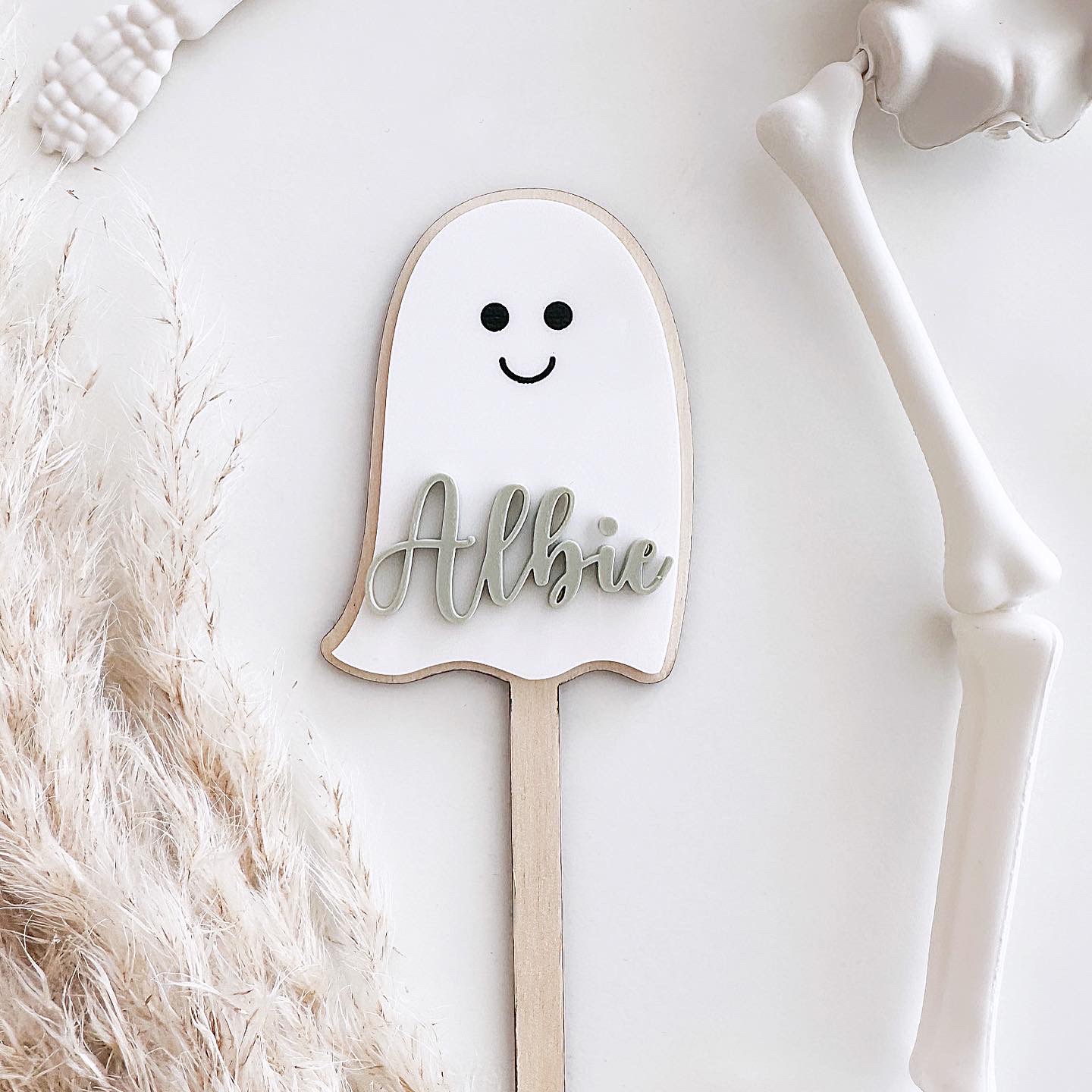 Personalised Layered Ghost Wand