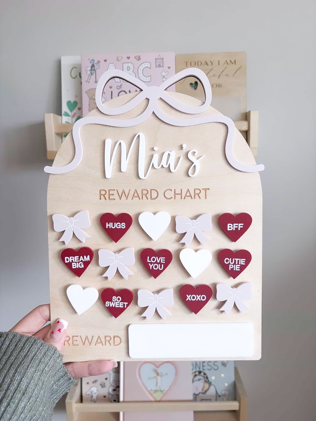 Extra Valentine Shapes for Reward Chart/ Tik Tak Toe image 4