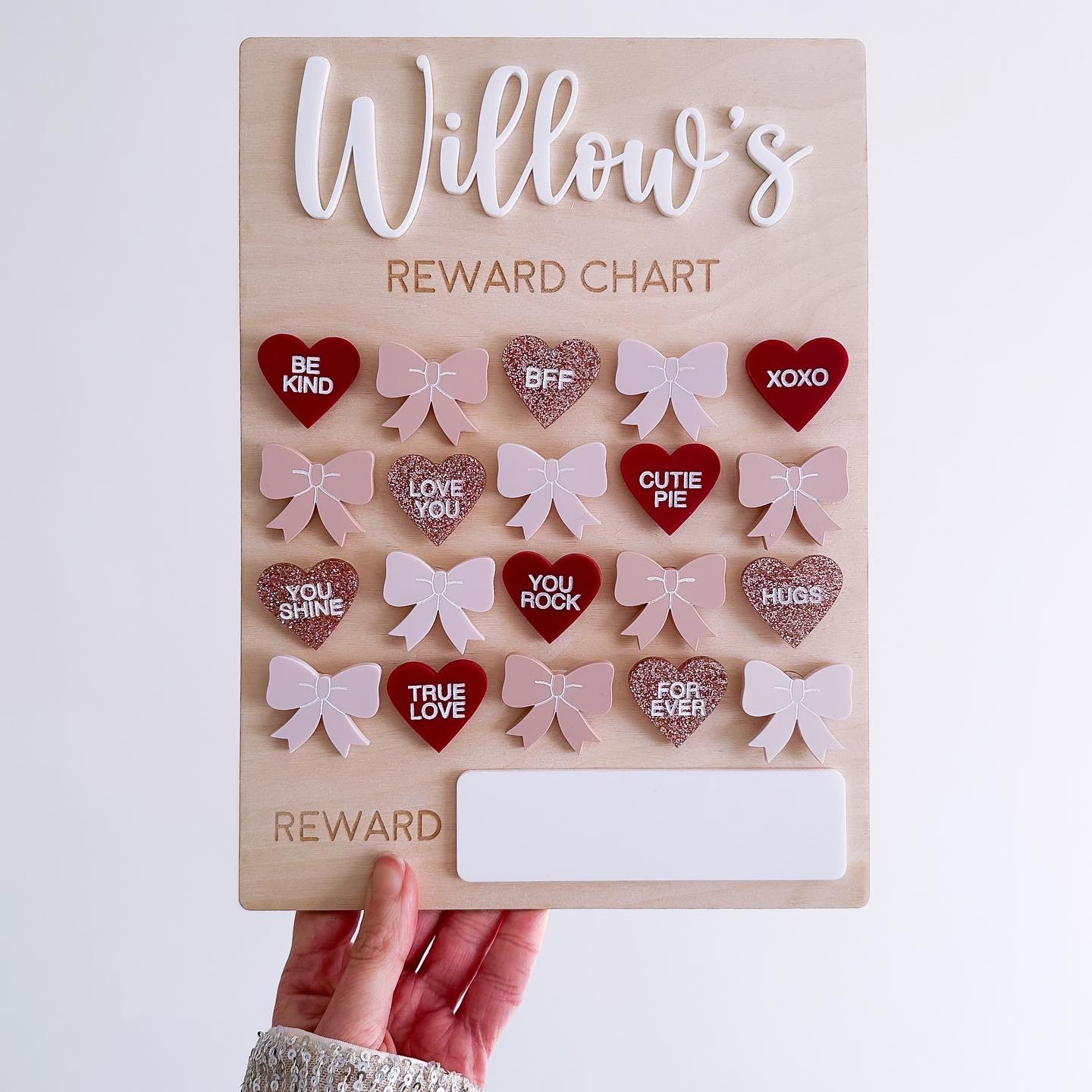 Extra Valentine Shapes for Reward Chart/ Tik Tak Toe image 7
